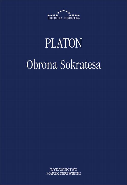 The cover of the book titled: Obrona Sokratesa