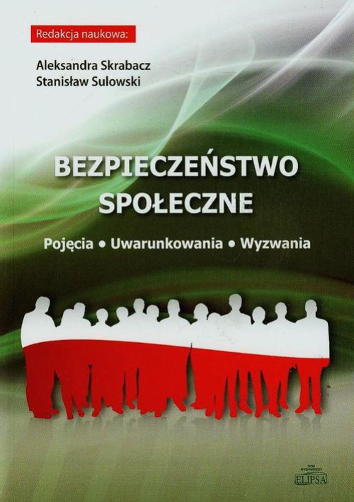 Обложка книги под заглавием:Bezpieczeństwo społeczne