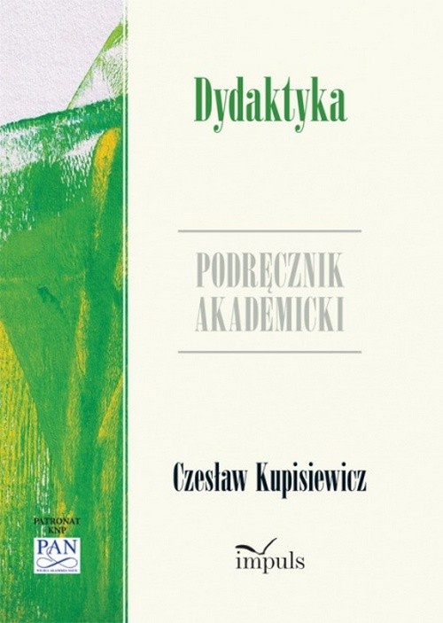 The cover of the book titled: Dydaktyka Podręcznik akademicki