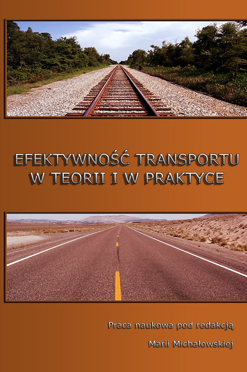Okładka książki o tytule: Efektywność transportu w teorii i w praktyce