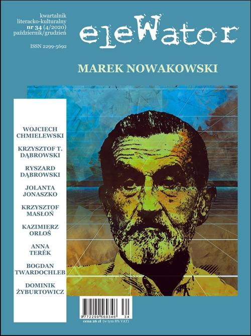 The cover of the book titled: eleWator 34 (4/2020) – Marek Nowakowski