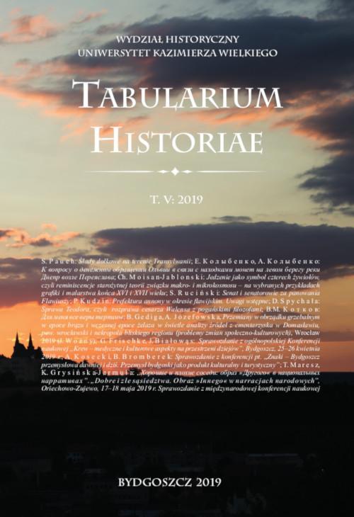 Okładka książki o tytule: Tabularium Historiae T. V: 2019