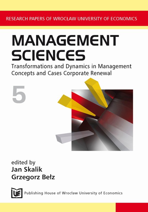 Okładka książki o tytule: Management Sciences 5