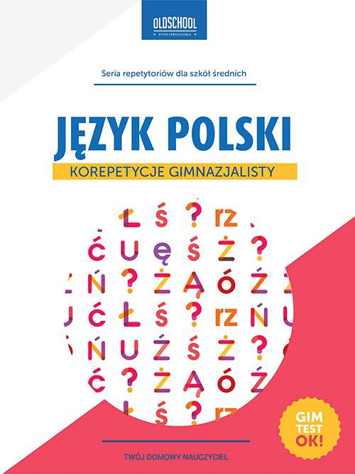 Okładka książki o tytule: Język polski Korepetycje gimnazjalisty