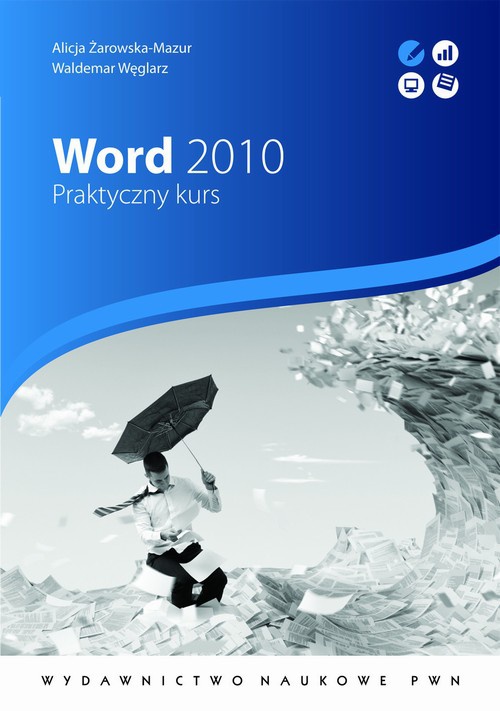 Обложка книги под заглавием:Word 2010. Praktyczny kurs