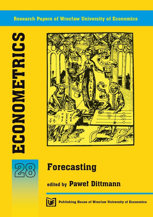 Okładka książki o tytule: Econometrics 28. Forecasting