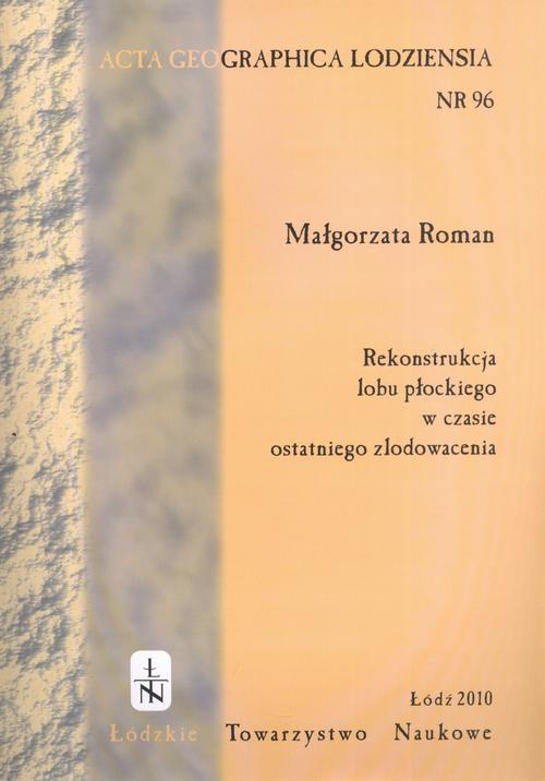 Okładka książki o tytule: Acta Geographica Lodziensia t. 96/2010