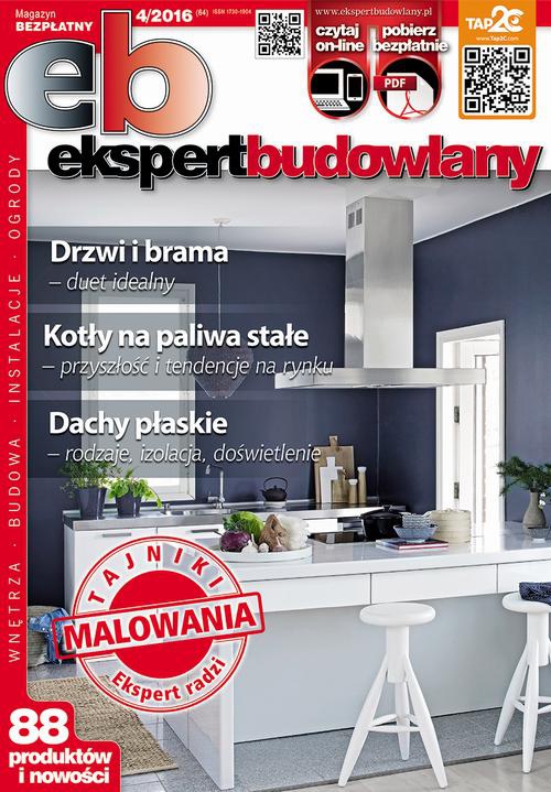 The cover of the book titled: Ekspert Budowlany 4/2016