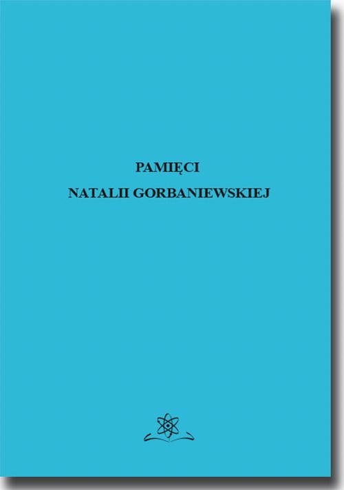 Okładka:Pamięci Natalii Gorbaniewskiej 