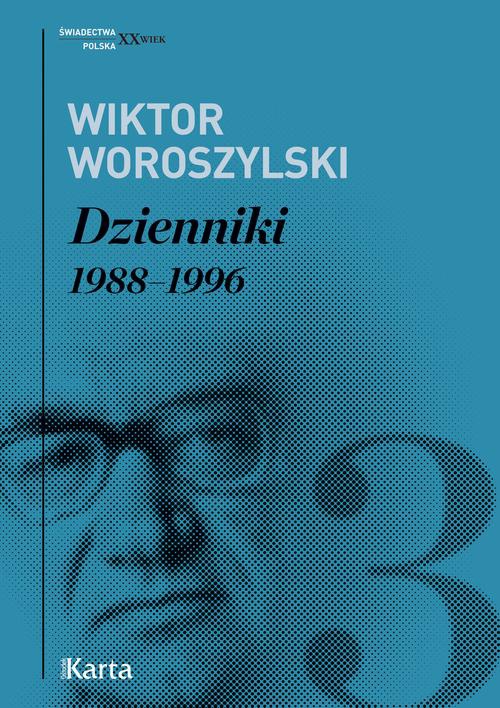 Okładka książki o tytule: Dzienniki. 1988–1996. Tom 3