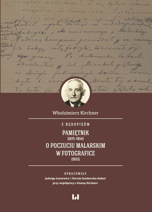 Обложка книги под заглавием:Z rękopisów: Pamiętnik (1875–1954). O poczuciu malarskim w fotografice (1953)