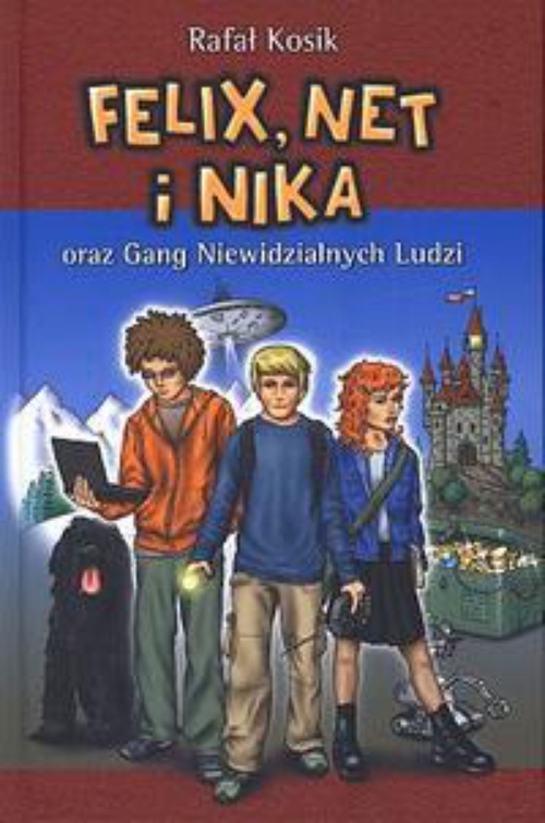 Okładka:Felix, Net i Nika oraz Gang Niewidzialnych Ludzi 