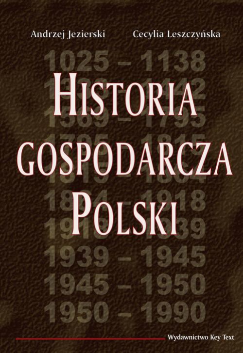Обкладинка книги з назвою:Historia gospodarcza Polski