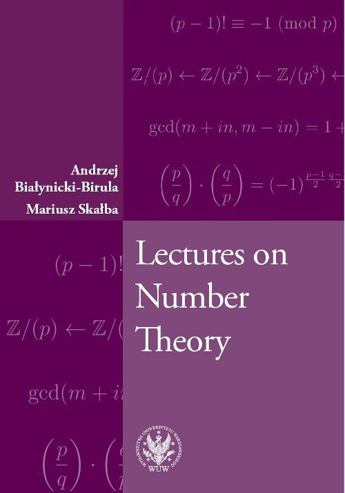Okładka książki o tytule: Lectures on Number Theory