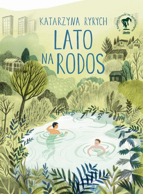The cover of the book titled: Lato na Rodos