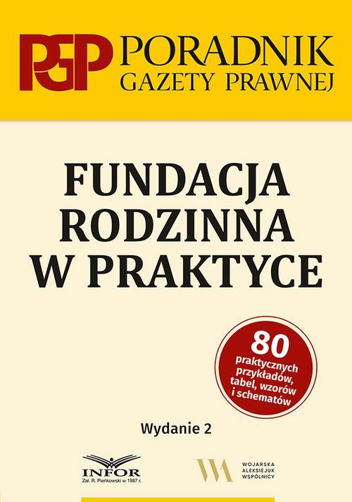 Okładka książki o tytule: Fundacja rodzinna w praktyce