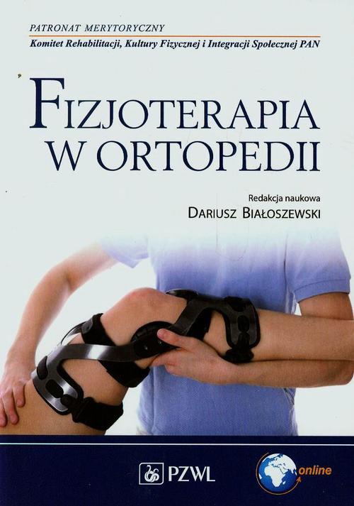 Обложка книги под заглавием:Fizjoterapia w ortopedii