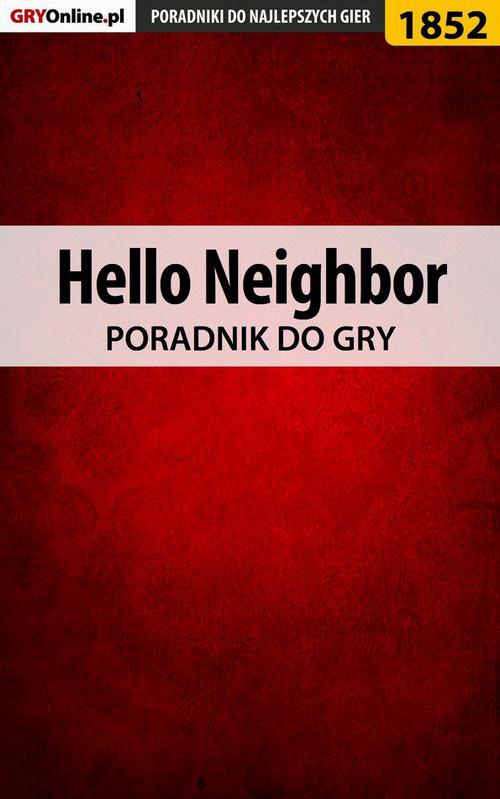 Okładka:Hello Neighbor - poradnik do gry 