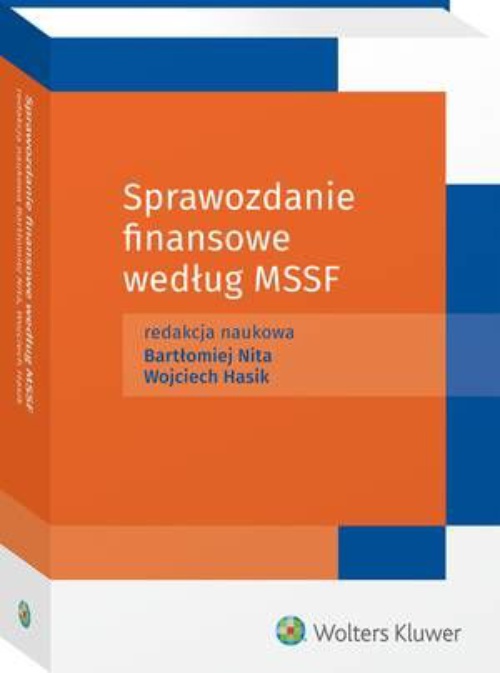 The cover of the book titled: Sprawozdanie finansowe według Międzynarodowych Standardów Sprawozdawczości Finansowej