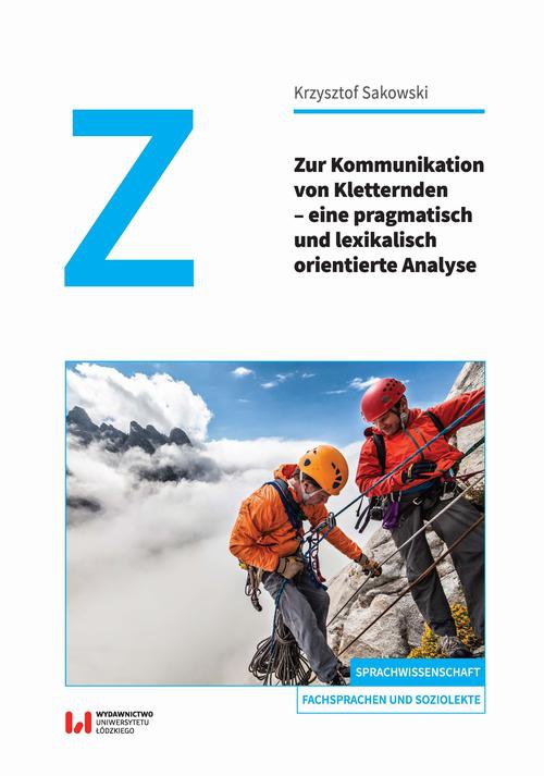 Okładka książki o tytule: Zur Kommunikation von Kletternden – eine pragmatisch und lexikalisch orientierte Analyse