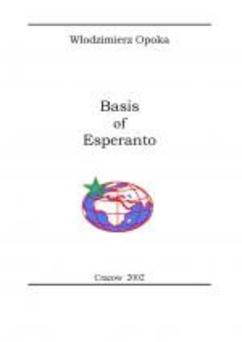 Okładka książki o tytule: Basis of Esperanto