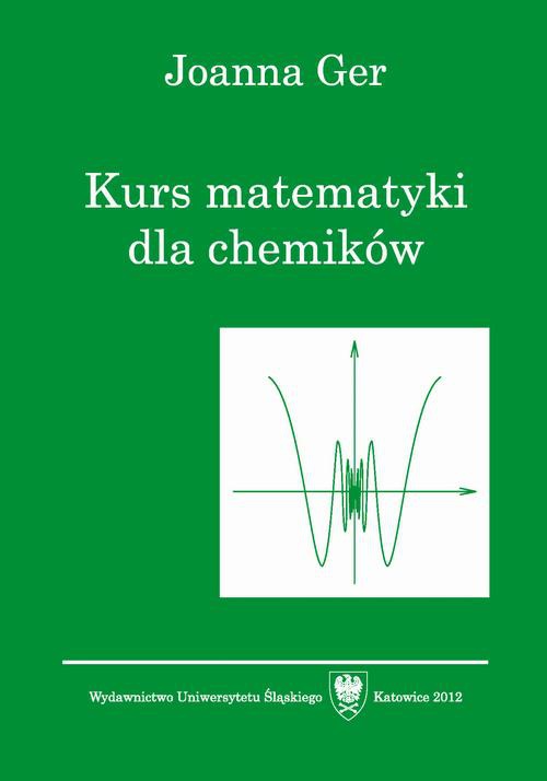 Okładka książki o tytule: Kurs matematyki dla chemików. Wyd. 5. popr.