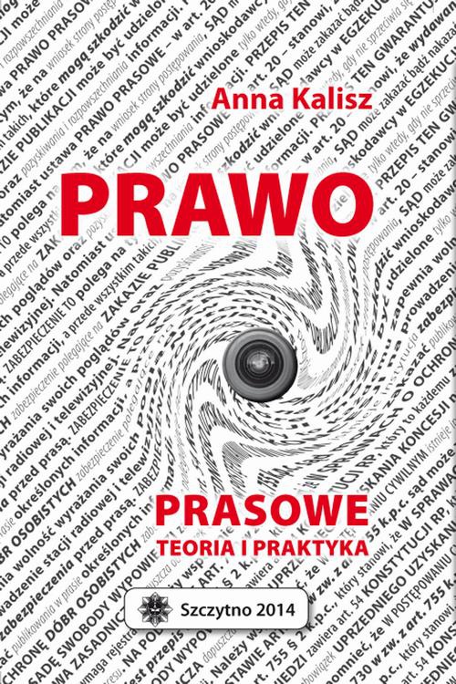 The cover of the book titled: Prawo prasowe. Teoria i praktyka
