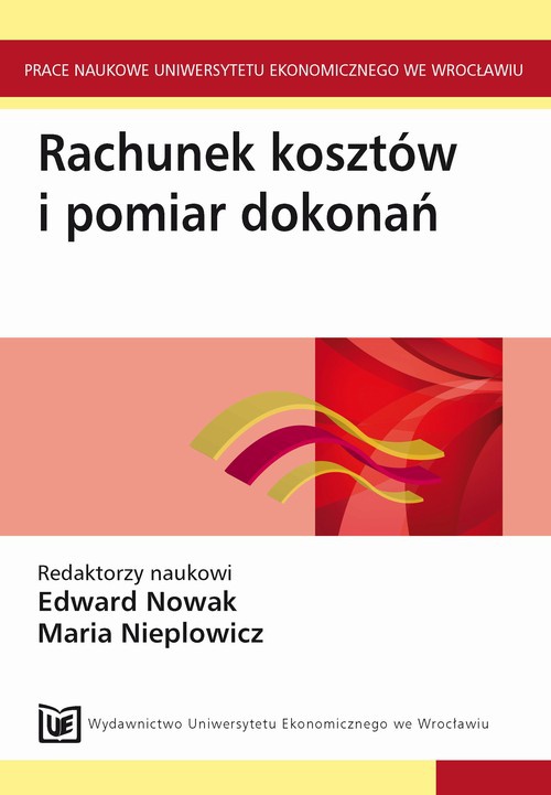 Обкладинка книги з назвою:Rachunek kosztów i pomiar dokonań