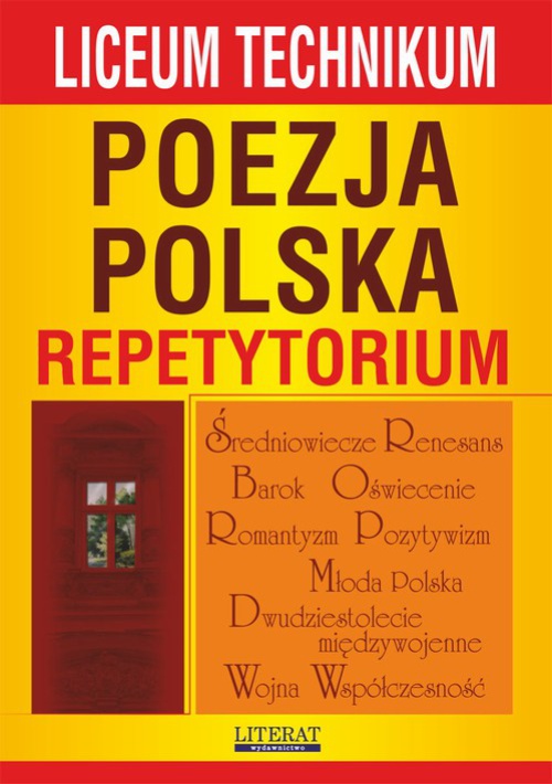 Okładka książki o tytule: Poezja polska. Repetytorium