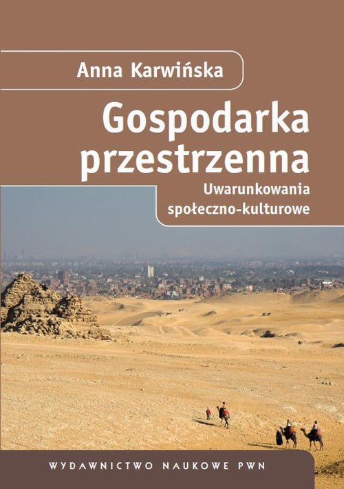 The cover of the book titled: Gospodarka przestrzenna
