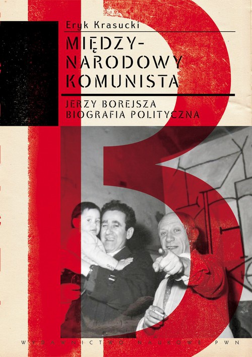 Обложка книги под заглавием:Międzynarodowy komunista
