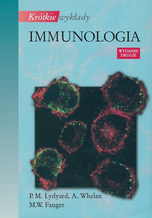 Обложка книги под заглавием:Immunologia. Krótkie wykłady