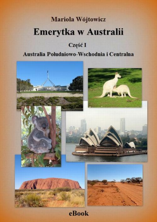Обложка книги под заглавием:Emerytka w Australii