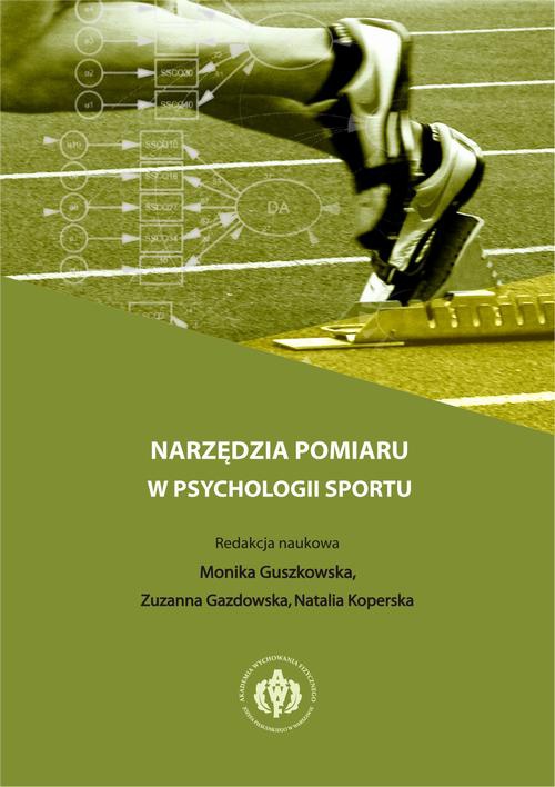 The cover of the book titled: Narzędzia pomiaru w psychologii sportu