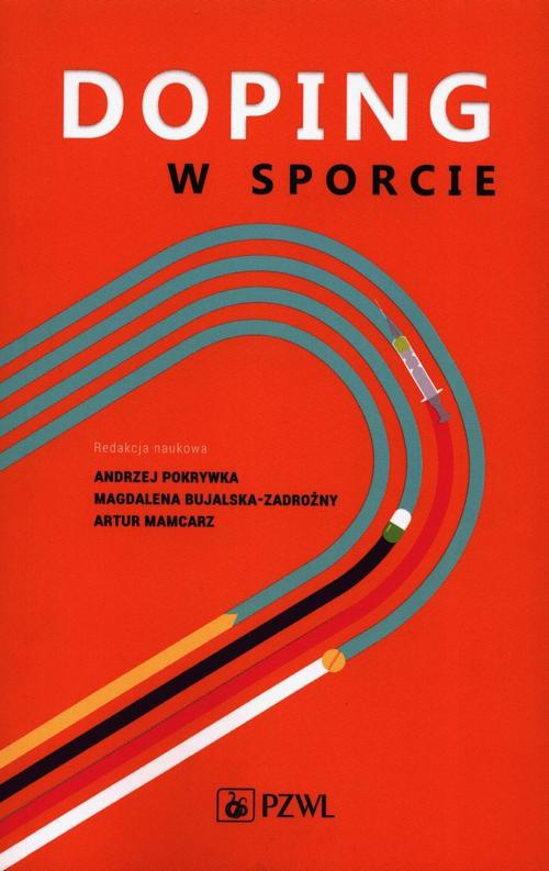 Обложка книги под заглавием:Doping w sporcie