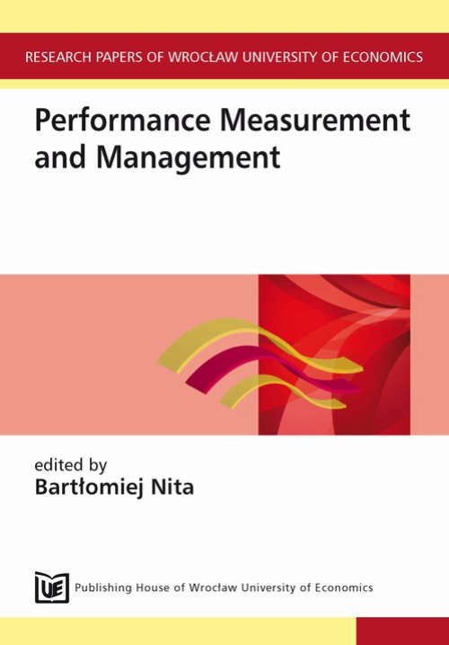 Okładka książki o tytule: Performance Measurement and Management