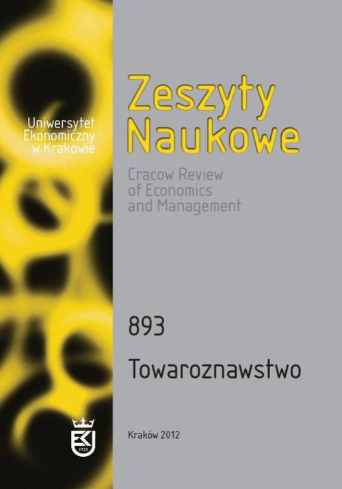 Okładka książki o tytule: Zeszyty Naukowe Uniwersytetu Ekonomicznego w Krakowie, nr 893. Towaroznawstwo