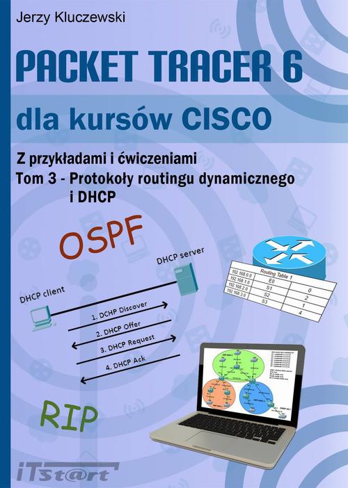 Обложка книги под заглавием:Packet Tracer 6 dla kursów CISCO TOM 3