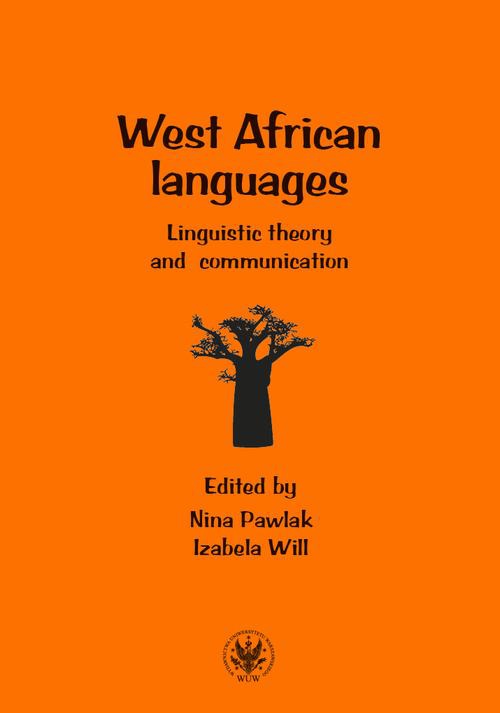 Обкладинка книги з назвою:West African languages