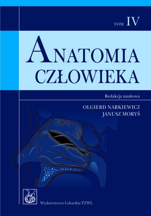 The cover of the book titled: Anatomia człowieka t.4