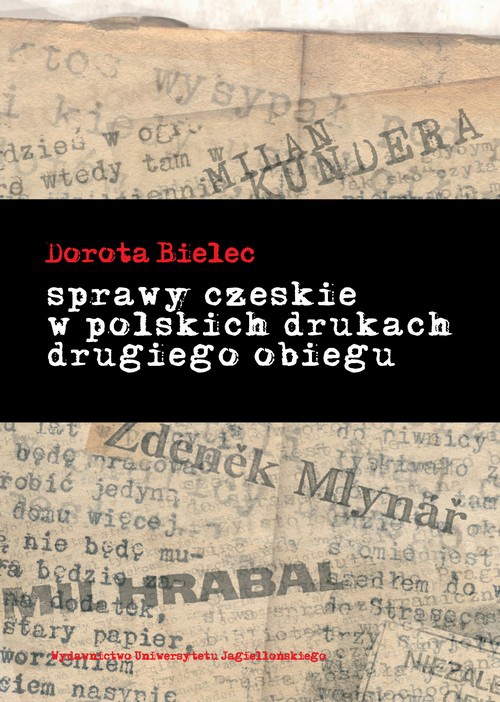 Okładka książki o tytule: Sprawy czeskie w polskich drukach drugiego obiegu