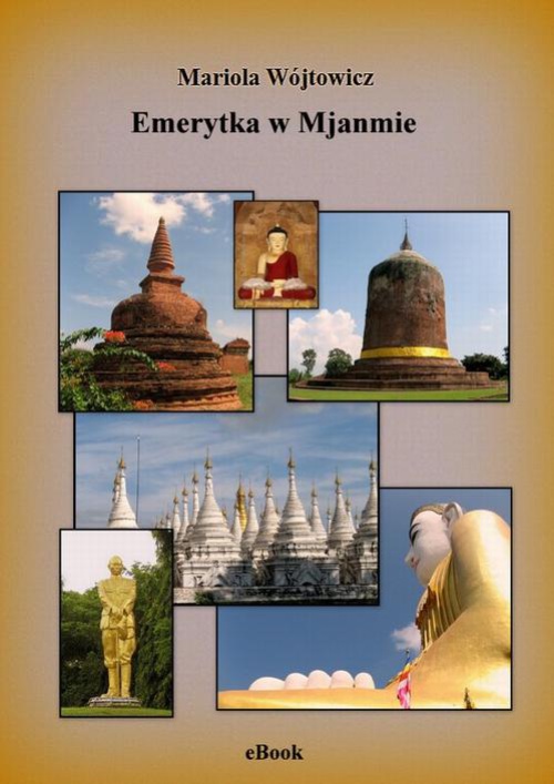 Обложка книги под заглавием:Emerytka w Mjanmie