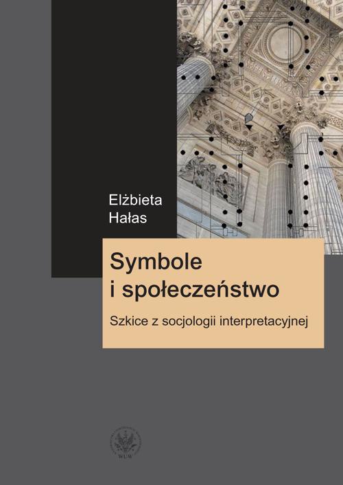 Обложка книги под заглавием:Symbole i społeczeństwo