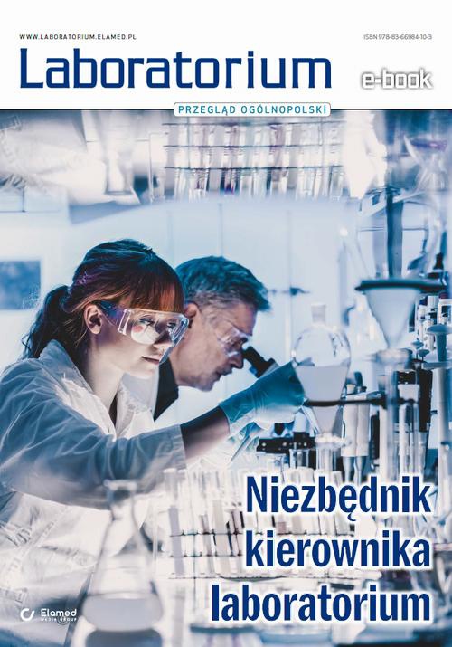 The cover of the book titled: Niezbędnik kierownika laboratorium