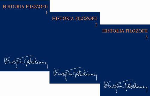 The cover of the book titled: Historia filozofii, t. 1-3