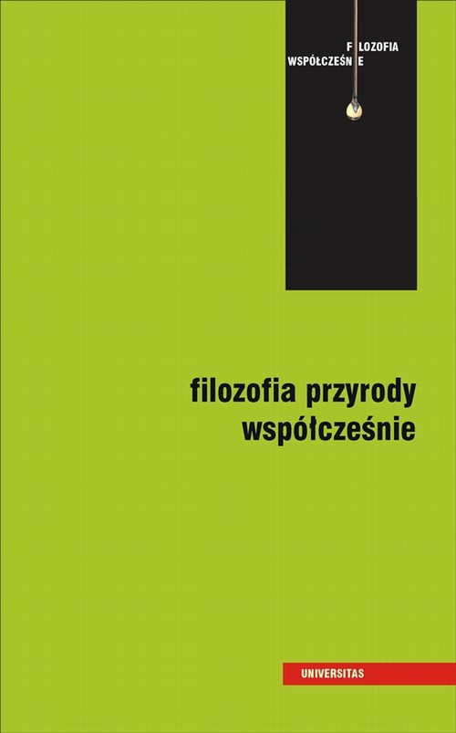 The cover of the book titled: Filozofia przyrody współcześnie