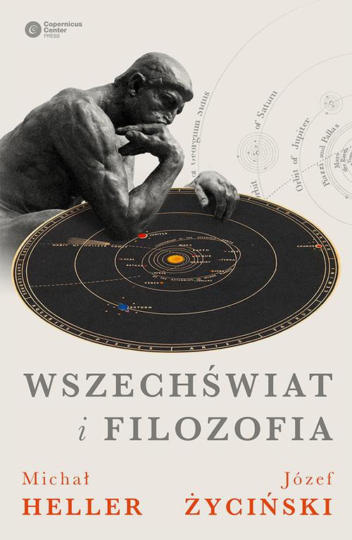 Обложка книги под заглавием:Wszechświat i filozofia