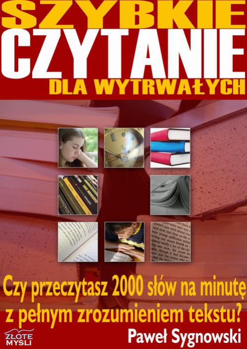 The cover of the book titled: Szybkie czytanie dla wytrwałych