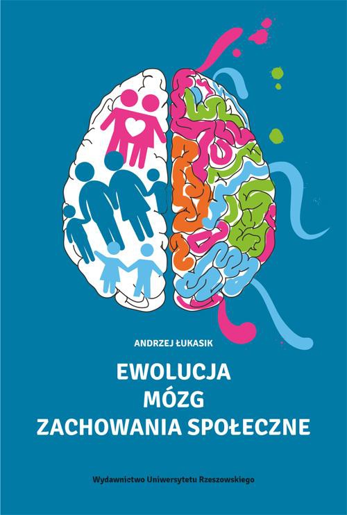 Обложка книги под заглавием:Ewolucja - mózg - zachowania społeczne