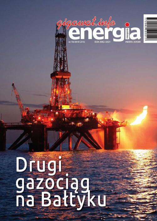 Обложка книги под заглавием:Energia Gigawat nr 10/2018